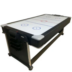 Multijuego Giratorio 4 En 1 Olimpus – Tapete Azul (Billar, Air Hockey – Ping-Pong, Mesa Comedor) -Deves Sport Tienda 2678