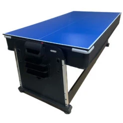 Multijuego Giratorio 4 En 1 Olimpus – Tapete Azul (Billar, Air Hockey – Ping-Pong, Mesa Comedor) -Deves Sport Tienda 2678 2