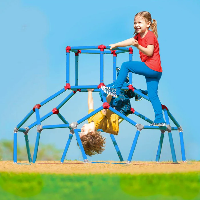 Deves Sport Tienda 24 Deves Sport Tienda -Deves Sport Tienda 27668 plum lil monkey dome climber arrampicata esagonale blu stazione gioco esterno