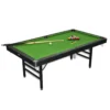 Mesa De Billar Plegable 7′ California 213x120x82cm Patas De Metal -Deves Sport Tienda 2797