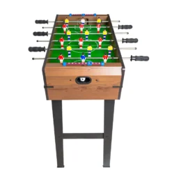 Mesa Multijuego 4 En 1 Woody (Futbolín, Billar, Ping Pong Y Air Hockey) -Deves Sport Tienda 2914 2