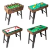 Mesa Multijuego 4 En 1 Woody (Futbolín, Billar, Ping Pong Y Air Hockey) -Deves Sport Tienda 2914 20
