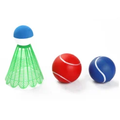 Juego 3 En 1 De Exterior Para Niños. Voleibol, Tenis Y Bádminton -Deves Sport Tienda 4792 3