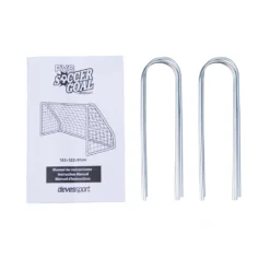 Portería De Fútbol PVC Blanca Set 2 Unidades -Deves Sport Tienda 4893 3 2