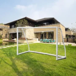 Portería De Fútbol PVC Blanca Set 2 Unidades -Deves Sport Tienda 4893 5 1