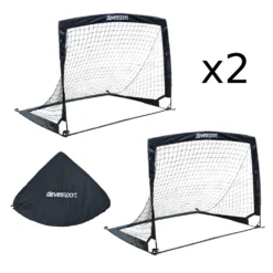 Portería De Fútbol Plegable (Pop Up) Set 2 Unidades