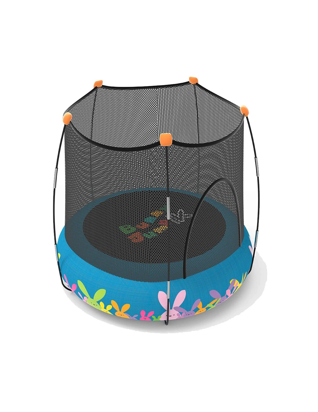 Trampolín Kohala 2 En 1 Parque De Juegos Y Cama Elástica- Azul 5 Trampolín Kohala 2 En 1 Parque De Juegos Y Cama Elástica- Azul - Imagen 3