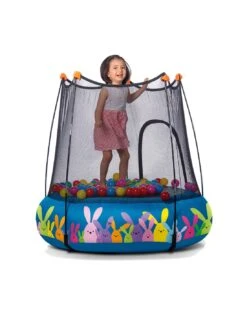 Deves Sport Tienda 20 Deves Sport Tienda -Deves Sport Tienda 5437 thickbox default Trampolin Kohala 2 en 1parque de juegos y cama elastica Azul