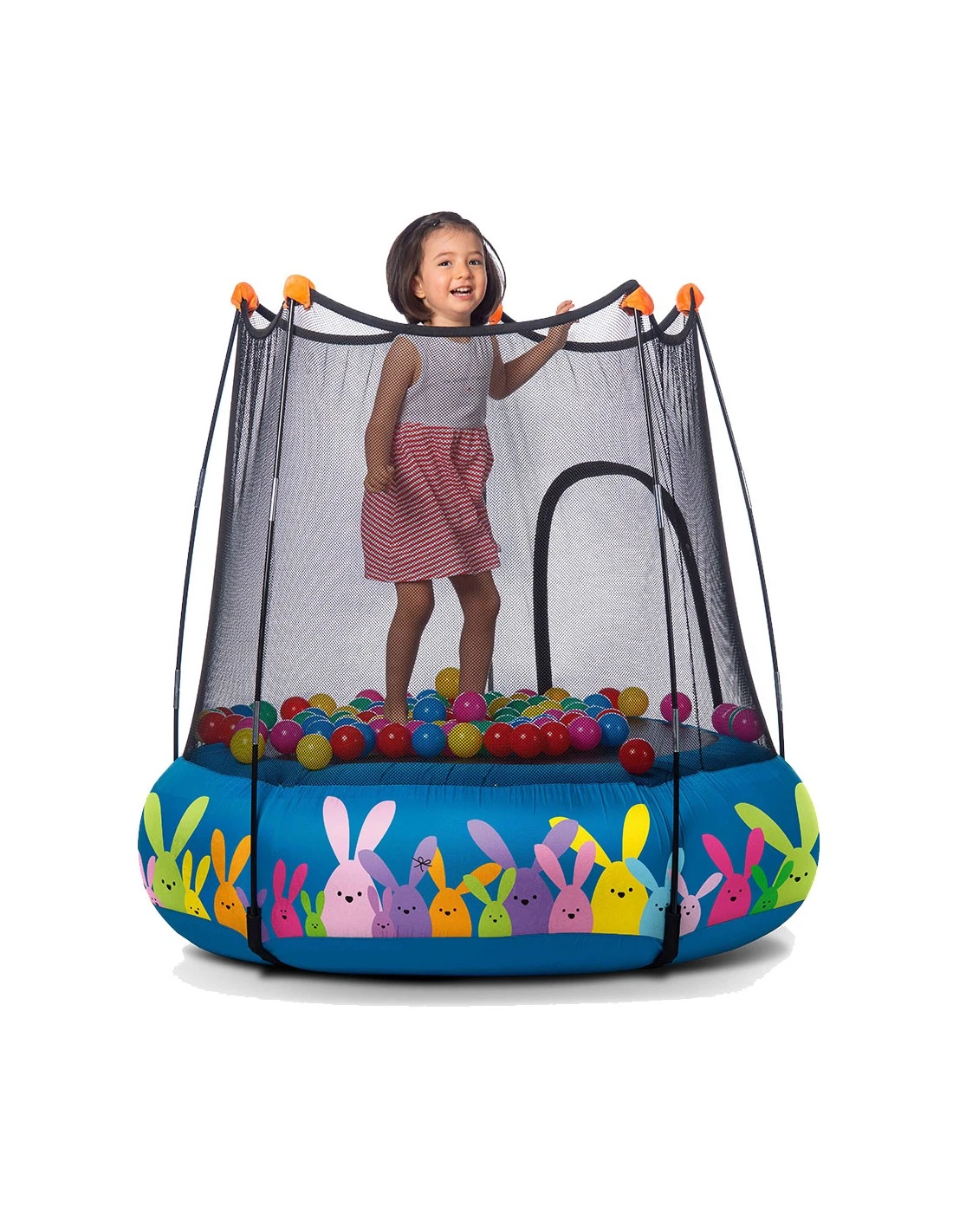 Trampolín Kohala 2 En 1 Parque De Juegos Y Cama Elástica- Azul 4 Trampolín Kohala 2 En 1 Parque De Juegos Y Cama Elástica- Azul - Imagen 2