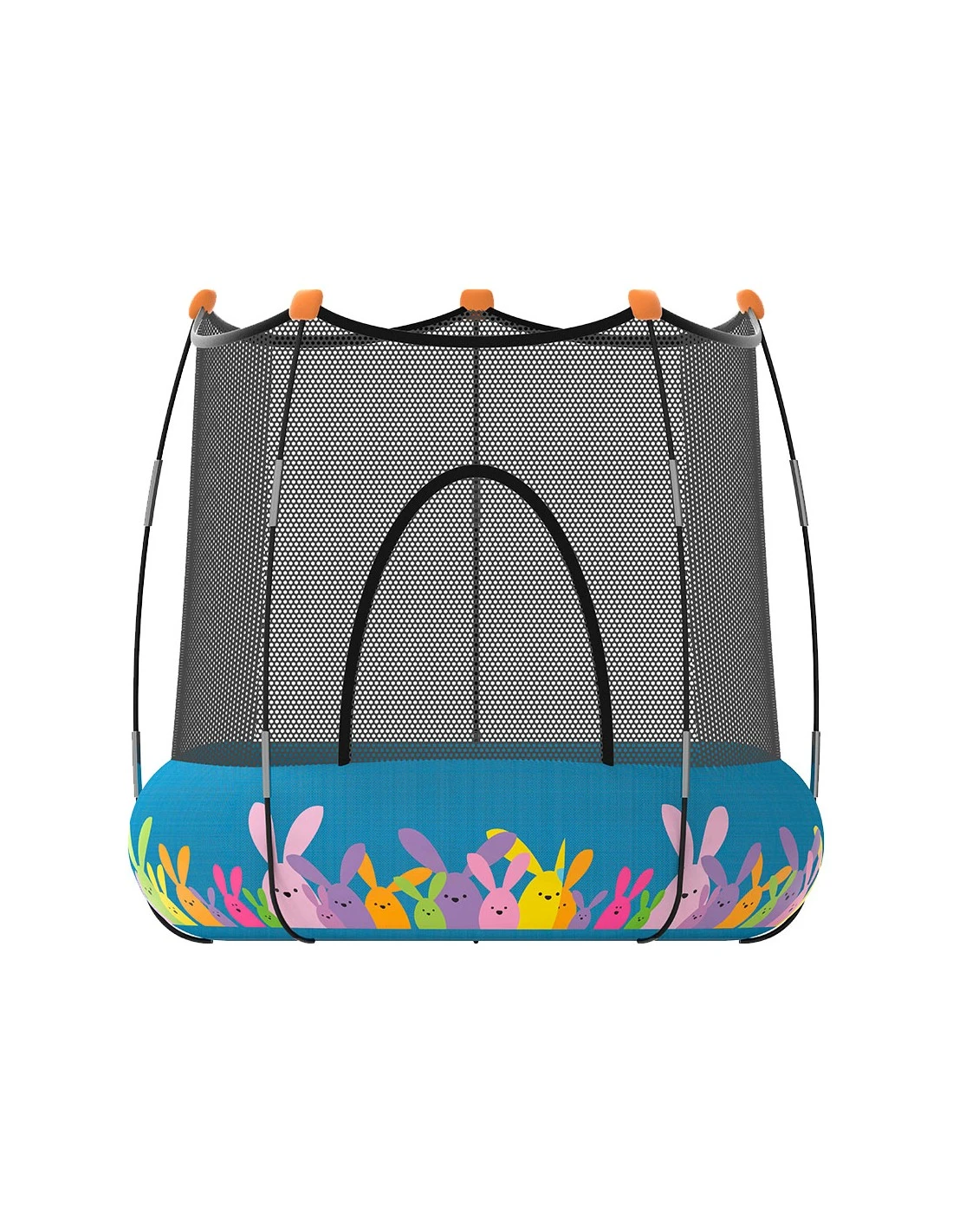 Trampolín Kohala 2 En 1 Parque De Juegos Y Cama Elástica- Azul 3 Trampolín Kohala 2 En 1 Parque De Juegos Y Cama Elástica- Azul