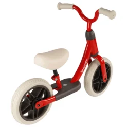 Bicicleta De Equilibrio Sin Pedales Q Play Trainer Roja 10″ -Deves Sport Tienda 5584 4 1