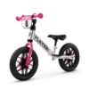 Bicicleta Sin Pedales Balance Bike Player Con Luces En Ruedas Blanco/Rosa -Deves Sport Tienda 5748
