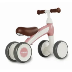 Correpasillos Qplay Cutey 4 Ruedas 50x23x40 Cm Rosa -Deves Sport Tienda 5776 3