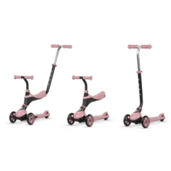 Patinete Qplay Sema 3 En 1 Rosa -Deves Sport Tienda 5887 6