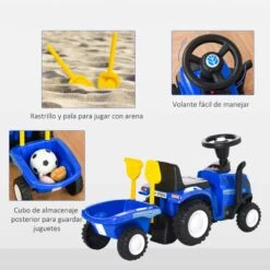 Correpasillos Tractor New Holland – Blue -Deves Sport Tienda 7665 11