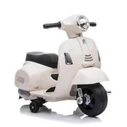 Mini Moto Vespa Eléctrica – 6v Blanco -Deves Sport Tienda 7686