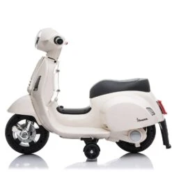 Mini Moto Vespa Eléctrica – 6v Blanco -Deves Sport Tienda 7686 3