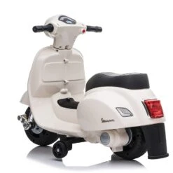 Mini Moto Vespa Eléctrica – 6v Blanco -Deves Sport Tienda 7686 4