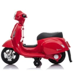 Mini Moto Vespa Eléctrica – 6v Rojo -Deves Sport Tienda 7687 3