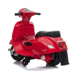 Mini Moto Vespa Eléctrica – 6v Rojo -Deves Sport Tienda 7687 4