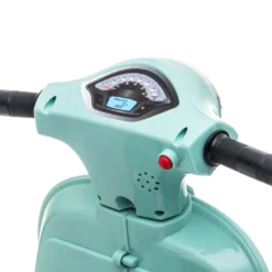 Mini Moto Vespa Eléctrica – 6v Verde -Deves Sport Tienda 7793 10