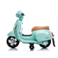 Mini Moto Vespa Eléctrica – 6v Verde -Deves Sport Tienda 7793 2