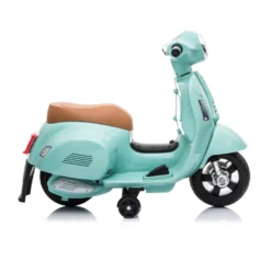 Mini Moto Vespa Eléctrica – 6v Verde -Deves Sport Tienda 7793 6