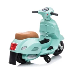 Mini Moto Vespa Eléctrica – 6v Verde -Deves Sport Tienda 7793 8