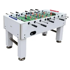 Futbolín Semi Profesional Salón Blanco Con Jugadores Clásicos (Piernas Juntas)