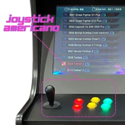 Máquina Recreativa Arcade – Big Arcade «Universe» – 5000 Juegos -Deves Sport Tienda joystick americano