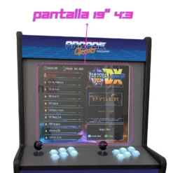 Máquina Recreativa Arcade De Pared «Pixels» 5000 Juegos -Deves Sport Tienda maquina arcade pared devessport 3799 2 7