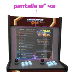 Máquina Recreativa Arcade De Pared “Classic” 5000 Juegos -Deves Sport Tienda maquina arcade pared devessport 3801 2 3 5